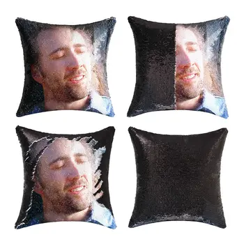 Nicolas Cage Con Air china pagalvę | china Užvalkalas | Dviejų spalvų pagalvę | dovana jai | dovana jam | pagalvės | magic pagalvė